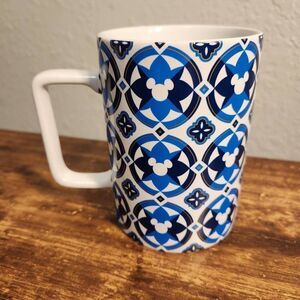 Disney Parks blue tile Mickey Mug